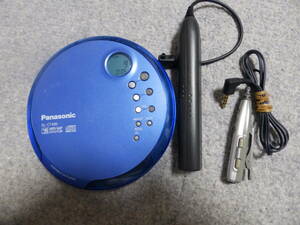 **Panasonic Panasonic portable CD player SL-CT490 remote control external battery case attaching . operation goods **