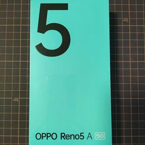 OPPO Reno5 A 5G A1030P シルバーブラック SIMフリー 新品未使用品