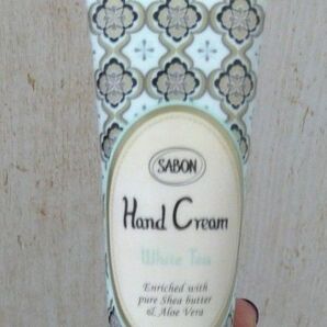 SABON ハンドクリーム ホワイトティー（30ml)