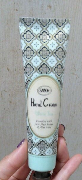 SABON ハンドクリーム ホワイトティー（30ml)