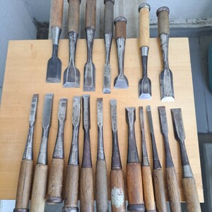  carpenter's tool only that 8 old hole . beater ....... rice field .. left .... attaching etc. . various 19ps.@ secondhand goods 