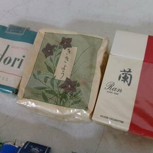N-663【5-6】◎3 たばこ タバコ ディスプレイ用サンプル 空き箱 まとめて 当時物 レトロ パッケージ カード / hope CABIN ひびき 蘭 の画像3