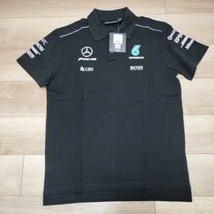 2017 Mercedes AMGpe Toro nasF1 team official replica goods polo-shirt M size new goods Hamilton 