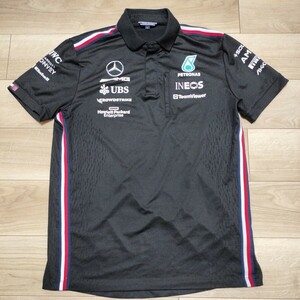 2023 Mercedes AMGpe Toro nasF1 команда предметы снабжения рубашка-поло M размер не продается Hamilton russell TOMMYHILFIGER