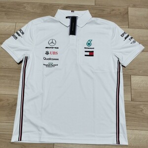 2019 Mercedes AMGpe Toro nasF1 команда предметы снабжения рубашка-поло L размер новый товар не продается Hamilton botasTOMMYHILFIGER Япония GP