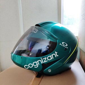 2022 Aston Martin *a Lamco * Cogu Nizan toF1 team supplied goods pito Crew for full-face helmet not for sale beteru
