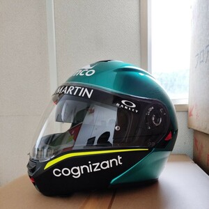 2023 アストンマーチン・アラムコ・コグニザントF1 チーム支給品 ピットクルー用 フルフェイスヘルメット 非売品　アロンソ