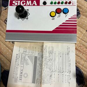  Sigma electron /SIGMA multifunction Pro stick joystick G-7TURBO operation not yet verification Junk Mega Drive Neo geo 