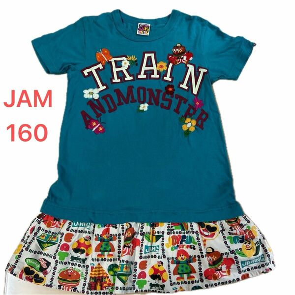 【値下げ】JAM jam ジャム 半袖Tシャツ チェニック160