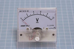  direct current voltmeter 10V( analogue )