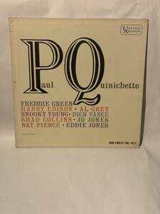 米　United Artists マルチ　溝　Paul Quinichette Paul Quinichette UAL 4077