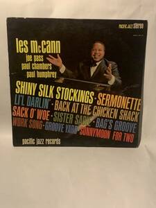 米　Pacific Jazz 赤盤　 Les McCann Soul Hits ST-78、Paul Chambers、Joe Pass