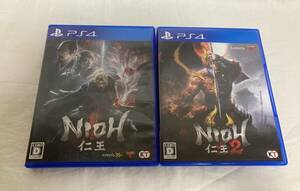 2本セット【PS4】仁王　仁王2　NIOH【中古】