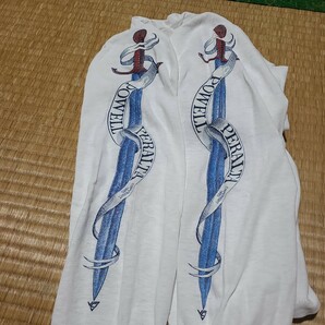 80s USA製 Powell Peralta ロングTシャツ サイズS パウエル スケートボード ヴィンテージ の画像5