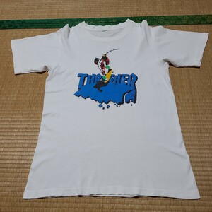 80s Thrasher Magazine Tシャツ スケートボード スラッシャー ヴィンテージ