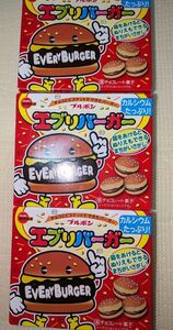 【3個セット】チョコ ビスケット ブルボン エブリバーガー 66g×3個 お値下げ不可