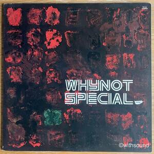 V.A. Whynot Special 国内オリジナル盤 プロモ LP TED CURSON WALT DICKERSON JOE BONNER TD-24
