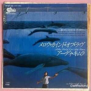 アーディ・キムラ AUDY KIMURA Mellow Kind Of Love 国内盤 プロモ 45 シングル HAWAII AOR 1983 EPIC 07 5P-340の画像1