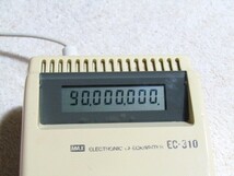 【現状品】○MAX　マックス　電子チェックライター　EC-310　小切手　手形　8桁　　O.05.15.L_画像6