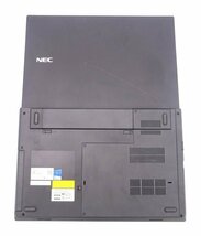 【ジャンク品/部品取り用 】ノートPC NEC VersaPro VK16EX-T Celeron 3855U メモリなし/HDDなし 液晶表示不良 ＠J041_画像5
