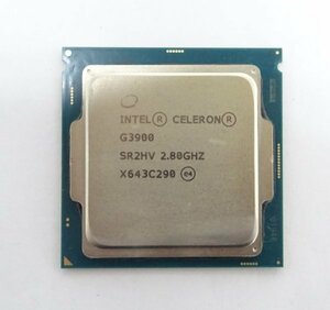 ★【中古品】デスクトップ用CPU Intel Celeron G3900 2.8GHz 動作保証あり