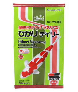 キョーリン ひかりデイリー 大粒 浮 8kg 鯉 エサ 2点目より600円引