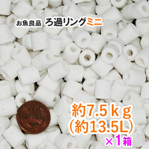 o рыба хорошая вещь фильтрация кольцо Mini для бизнеса примерно 7.5kg( примерно 13.5L) 1 коробка бесплатная доставка ., часть регион исключая оплата при получении / включение в покупку не возможно 2 пункт глаз ..700 иен скидка 