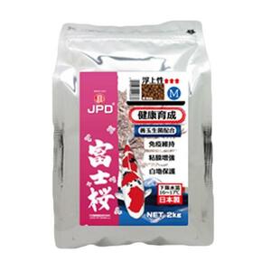 ▽日本動物薬品 富士桜 M 浮上 2kg×6袋 送料無料 但、一部地域除