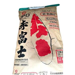 日本動物薬品 赤富士 匠色揚 M 浮上 15kg 1袋 送料無料 但、一部地域除 同梱不可 2点目より300円引