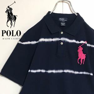 [ Kids ] Polo bai Ralph Lauren вышивка с логотипом рубашка-поло прекрасный товар A1145