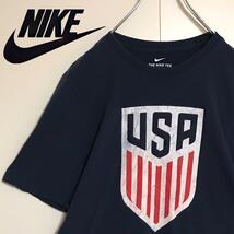 【入手困難】ナイキ　プリントTシャツ サッカー　USA代表　H908_画像1