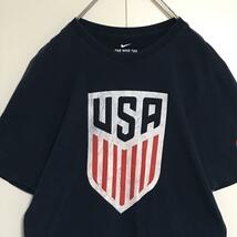 【入手困難】ナイキ　プリントTシャツ サッカー　USA代表　H908_画像4