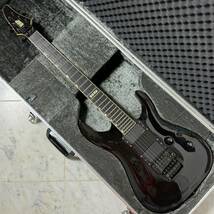 ESP HORIZON ホライゾン エレキギター EMG Floyd Rose ドイツ エボニー スルーネック 日本製 フライトケース付_画像1