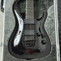 ESP HORIZON ホライゾン エレキギター EMG Floyd Rose ドイツ エボニー スルーネック 日本製 フライトケース付_画像6