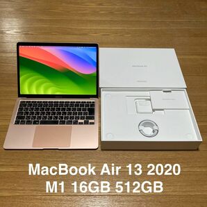 MacBook Air 13 2020 M1 16GB 512GB