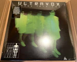 ULTRAVOX &#34;Three Into One&#34; Green&Black color vinyl 完売入手困難未開封新品　ジャケット折れシワあり