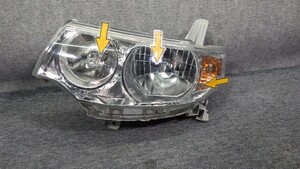 023550 L375S タント 左ヘッドライト 100-51944 HID