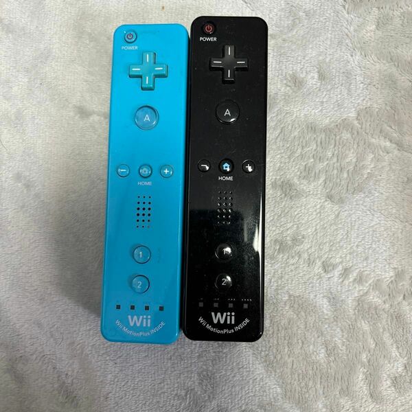 Wii リモコン プラス 青 ブルー ブラック