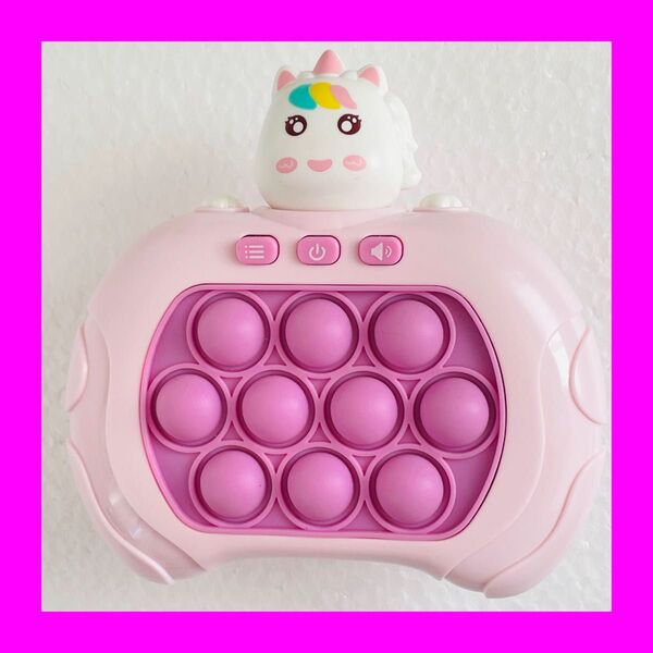 プッシュポップゲーム 光る 天使 プチプチ ストレス解消 天使 ユニコーン