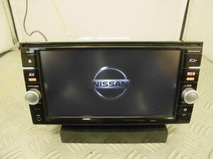 作動確認済み 日産オプションナビ MM315D-W SD DVD Bluetooth TV 地図2018年 マイク付き ※TVアンテナ欠品