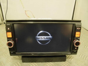 作動確認済み 日産オプションナビ MM313D-W SD DVD Bluetooth TV 地図2016年 