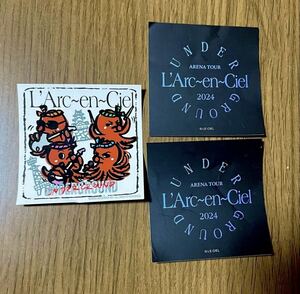 L'Arc〜en〜Ciel ラルク ステッカー UNDERGROUND エルロト シール グッズ アリーナツアー L'loto 