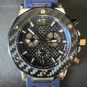 【世界2000本限定】Gc 20th Anniversary 20周年記念モデル腕時計 クロノグラフ X72038G2S ステンレス カーボン シリコン ブラック ブルー