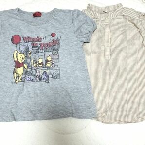 半袖Tシャツ カットソー 2枚セット 120cm