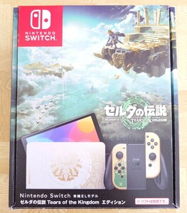 Nintendo Switch ニンテンドー スイッチ 有機ELモデル ゼルダの伝説 Tears of the Kingdom エディション 中古品