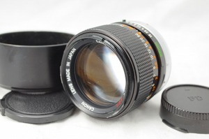 * beautiful goods * Canon Canon FD 85mm F1.8 S.S.C. single-lens camera for lens /#3029