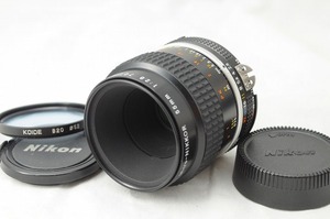 ★美品★Nikon ニコン Ai-S Micro-NIKKOR 55mm F2.8 単焦点 マクロ マイクロ MFレンズ/#2974