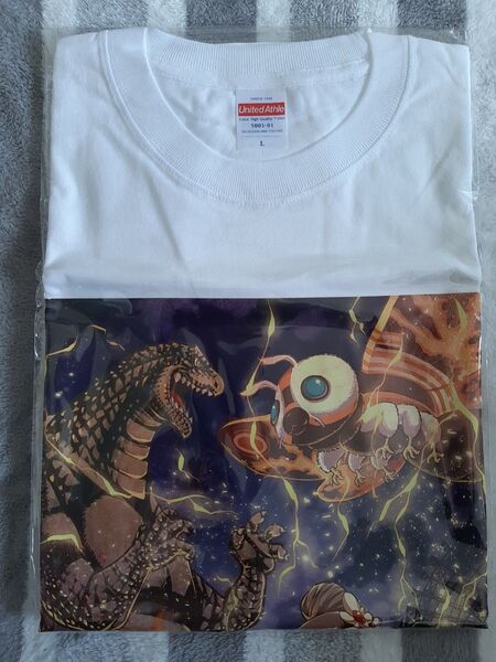 真島ヒロ描き下ろし Tシャツ ゴジラ