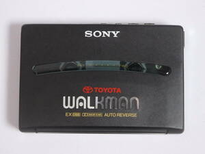 E241A9[ Junk ] # SONY / WM-190 / portable cassette player # Sony / Toyota Logo equipped 
