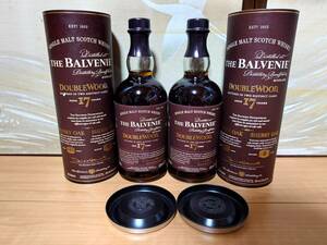 ■送料無料■2本■BALVENIE バルヴェニー 17年 ダブルウッド シェリーオーク 43％ 700 検査 スコッチ ウイスキー マッカラン 終売品 限定品